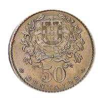 Moedas de 50 Centavos (LOTE) de 700 moedas - Alpaca - várias datas