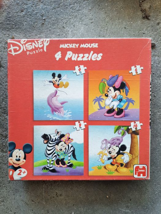 Lote de 6 puzzle infantil