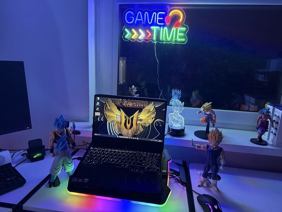 Gamingowy laptop Lenovo ideapad Gaming Ryzen5 rtx  16gb m2 akcesoria