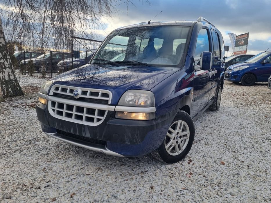 Fiat Doblo!! 2004 Rok!! Wersja LONG!! BDB Stan!! 1.9 JTD!!
