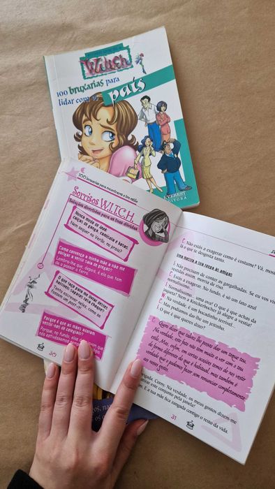 Livros coleção WITCH