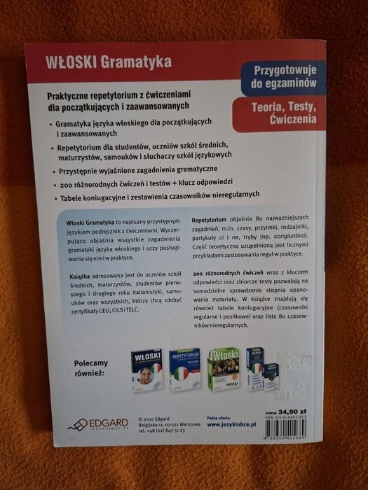 Włoski gramatyka Edgard