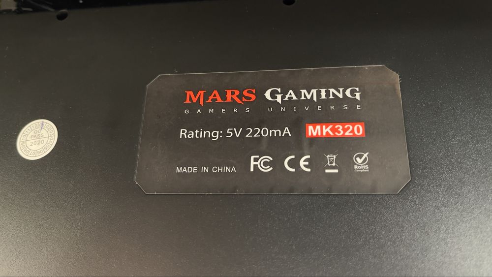 Teclado Mars Gaming MK320