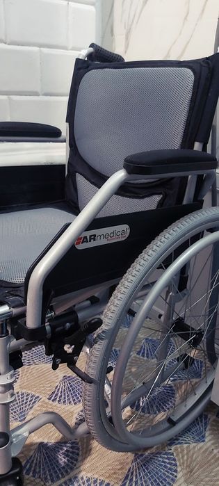 Wózek inwalidzki stalowy ELEGANT