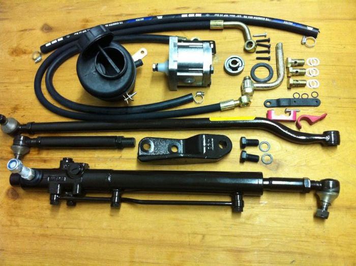 Kits direção assistida/hidraulica tractor Ford, Fiat e Massey Ferguson