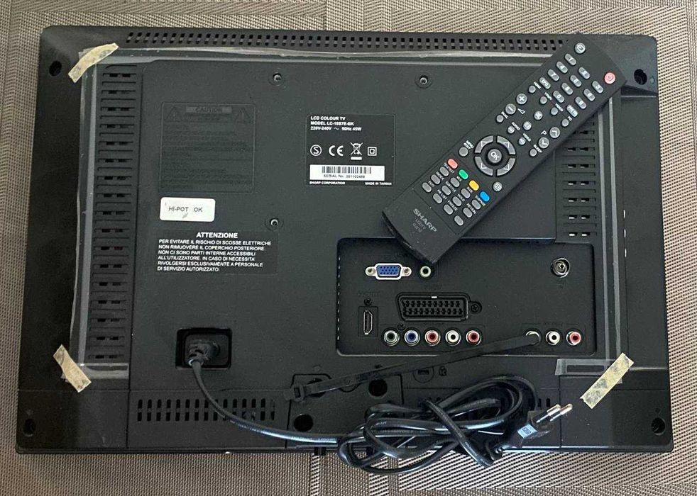 LCD Телевизор Sharp LC-19S7E BK