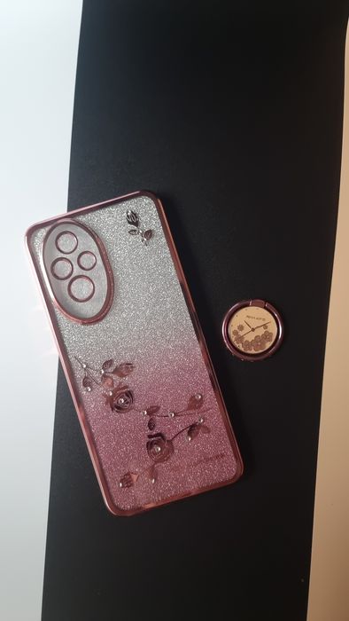 Etui YUEQIAN Glitter do Honor 200, ultracienkie