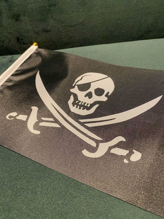20 szt Nowe Flagi Pirat Piratów Materiałowe Chorągiewka 20 szt