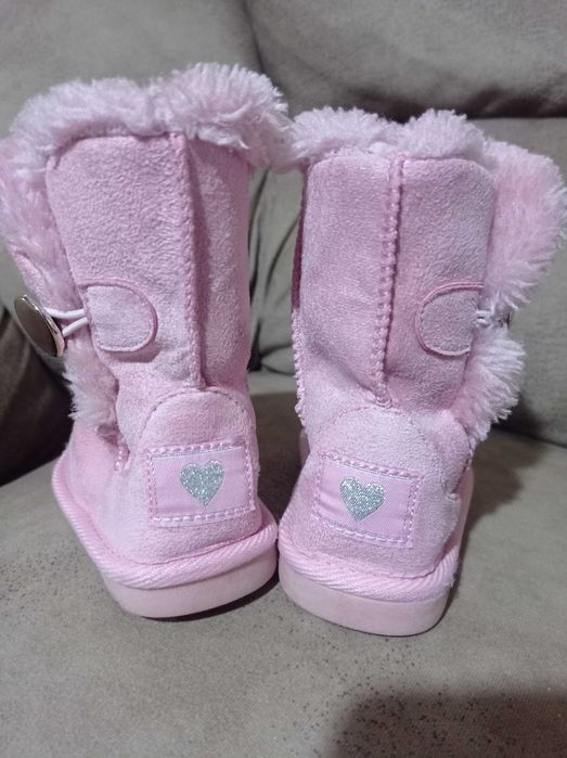 Сапожки теплі для дівчинки 20-21