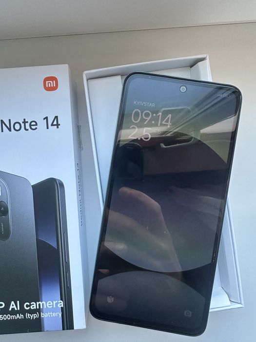 Redmi note 14, 8-256