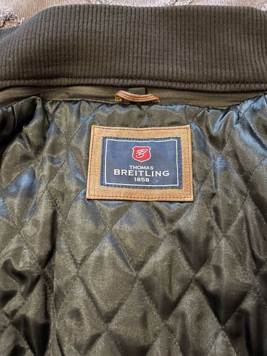 Куртка шкірянка чоловіча Thomas Breitling 2XL 56