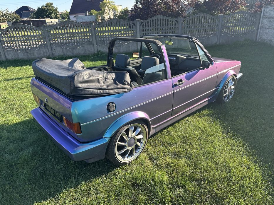VW Golf I Karmann Cabrio 1.8 98KM 1990rok