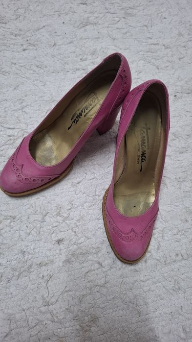 Sapatos salto alto rosa Tamanca 35