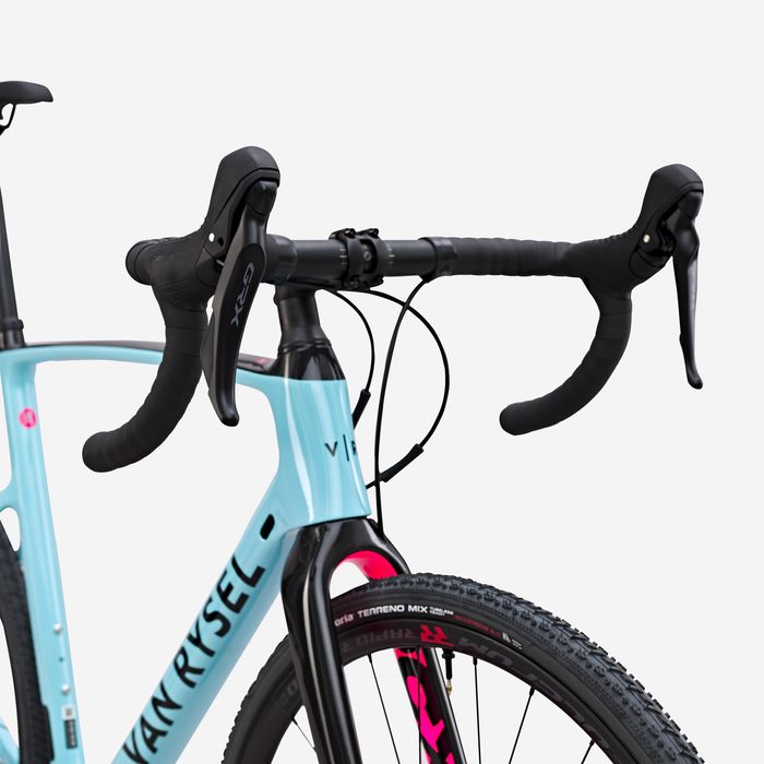 BICICLETA DE CICLOCROSS RCX 2 SHIMANO GRX 12S AZUL-CLARO