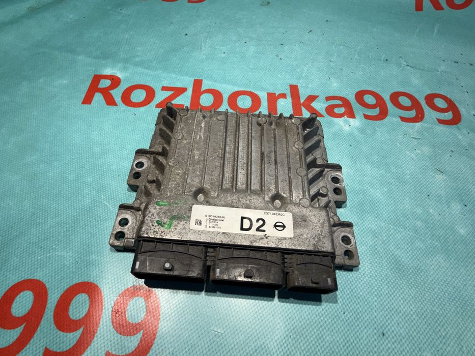 Блок керування двигуном Nissan 1.5dci 237104EA0C S180193104A D2
