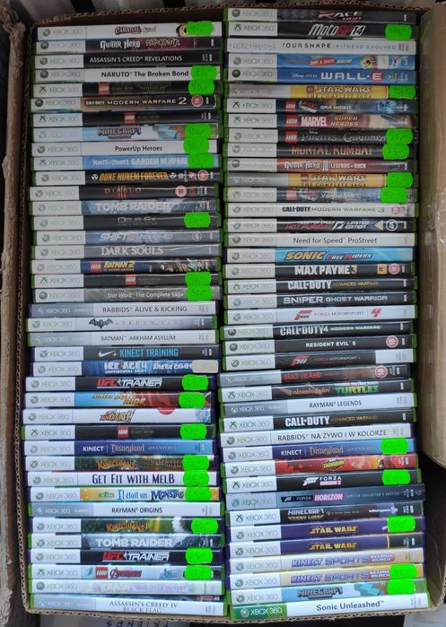 Gry Xbox 360 Dla Dzieci Przygodowe Gry Akcji RPG Strzelanki Wyścigi