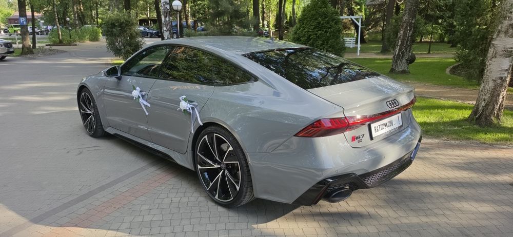 Auto Do Ślubu Audi RS7 C8