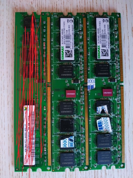 оперативная память DDR2 2 Gb