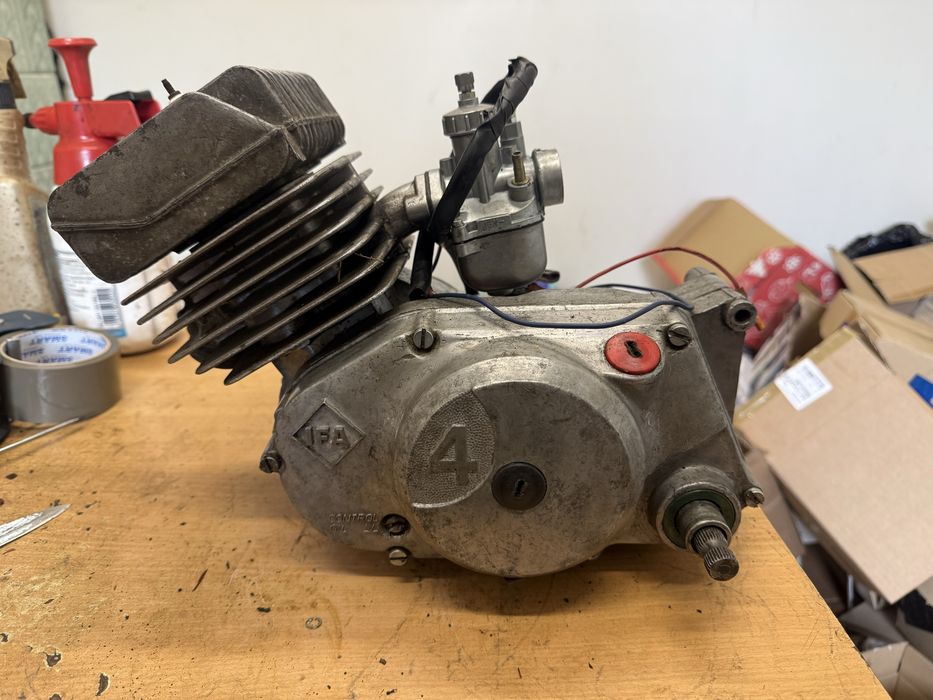 Silnik 4 biegowy Simson S51 SR50 S53 KR51/2 Elektronik do remontu wysyłka