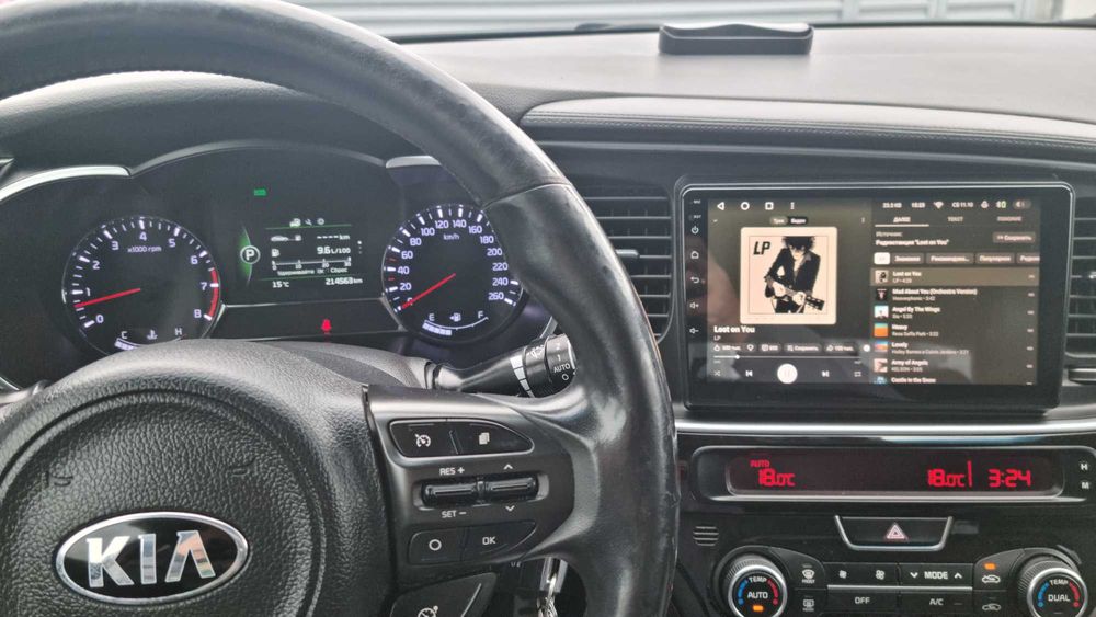 Kia Optima 2,4л 2014/15, офіційний, газ/бензин, без ДТП