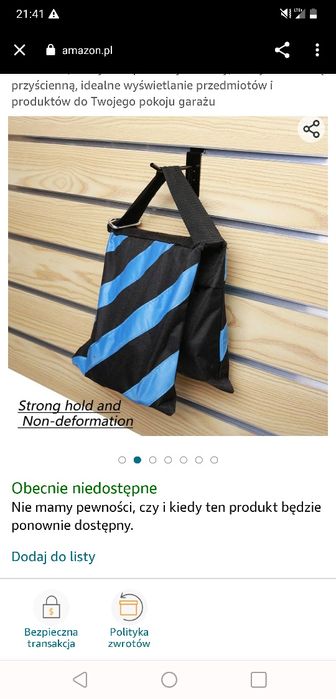 Wieszaki na panele systemowe