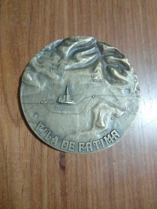 Medalha de Fátima - elevação a vila - 1977