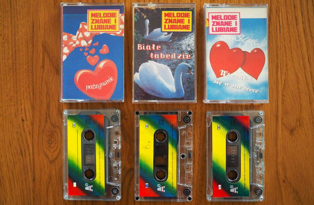 Melodie znane i lubiane, 9 kaset