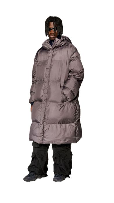 Мужская куртка-пуховик diesel (дизель w-takry puffer) c италии 50(l)