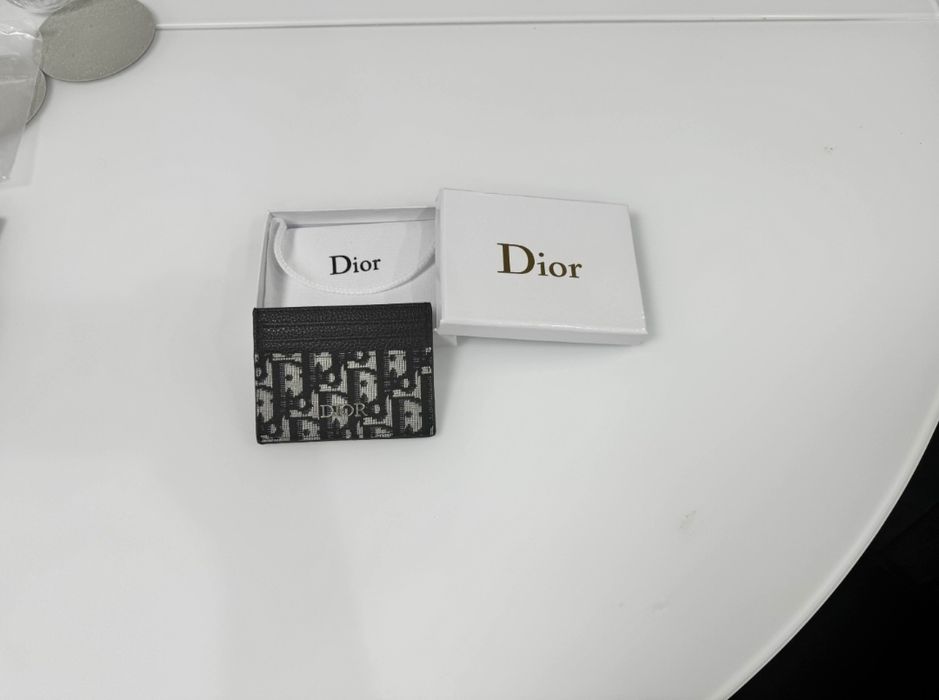 Cardholder dior czarny