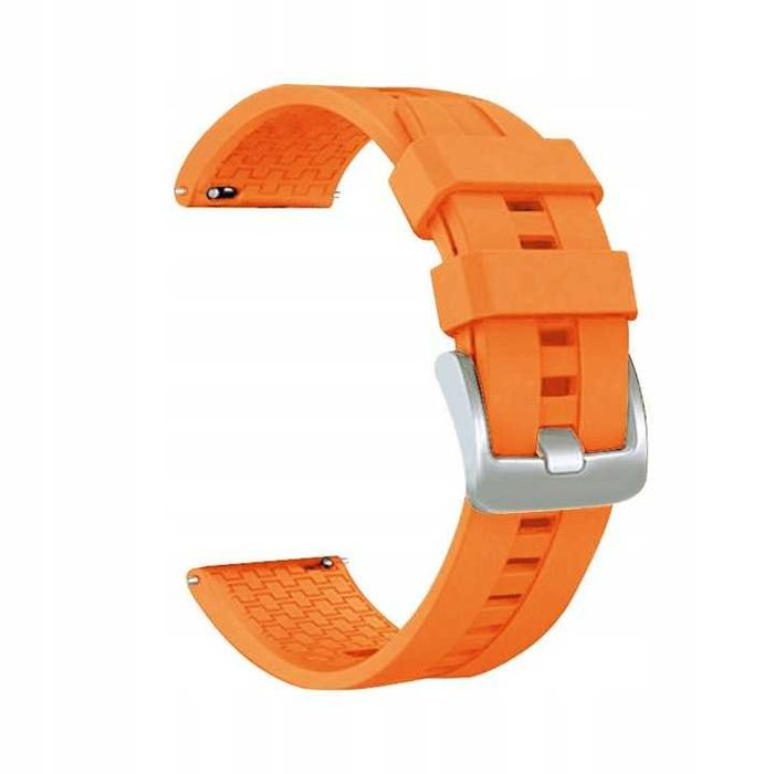 Pasek opaska Silikonowa AMAZFIT Stratos 2/2S 3 HUAWEI GT Orange