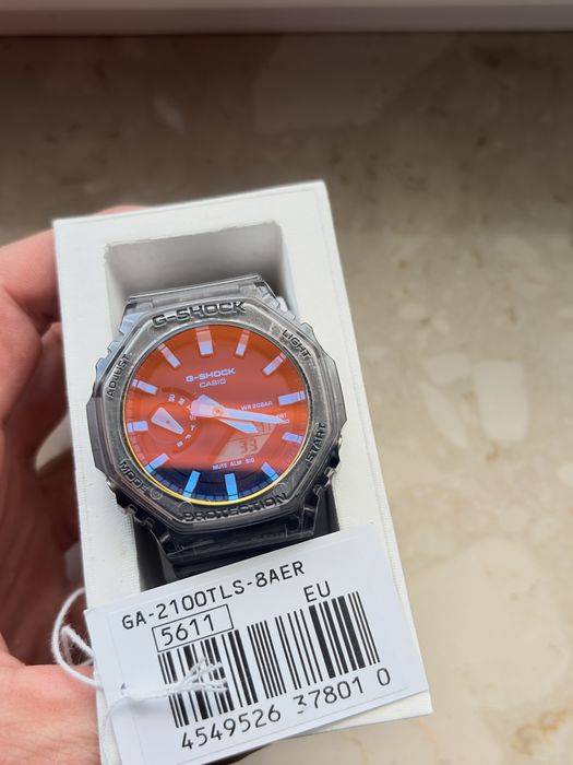 Piekny kameleon Full Zestaw Ga 2100tls casio g shock