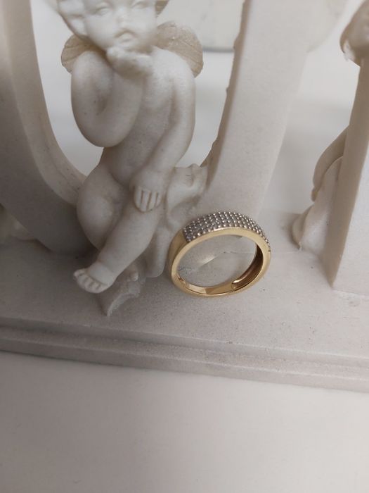 Apart diamenty rozm. 11 pierścionek żółte złoto Nr wzoru: 105.290