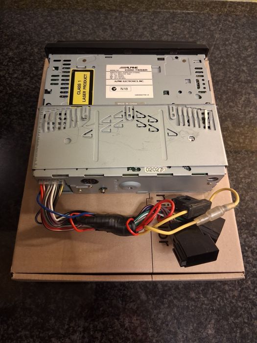 Autoradio Alpine CD impecável! CDM-7856R