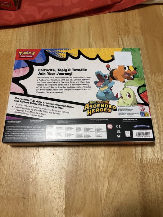 Pokémon TCG First Partners Deluxe Pin Collection
