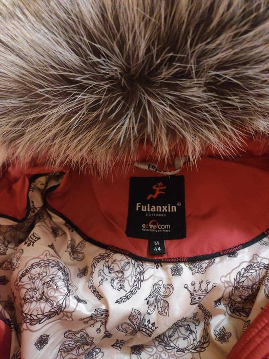 Женское зимнее полупальто