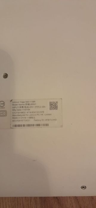 Lenovo Yoga 300-11IBR (80M1) laptop netbook ładowarka torba