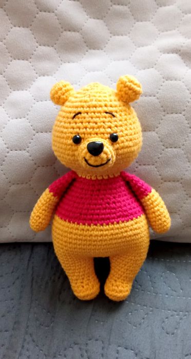 Kubuś Puchatek na szydełku