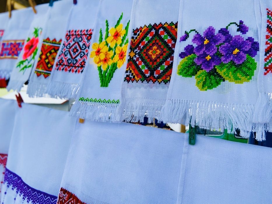 Вишиті рушнички хрестиком