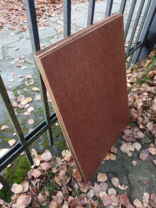 Płyty pilśniowe 53x41cm gr.2,5mm 8szt