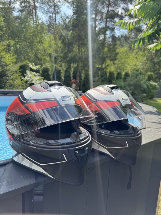 2 kaski motocyklowe