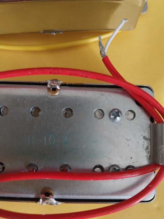 Conjunto de Humbuckers  (neck e Bridge) de alto output