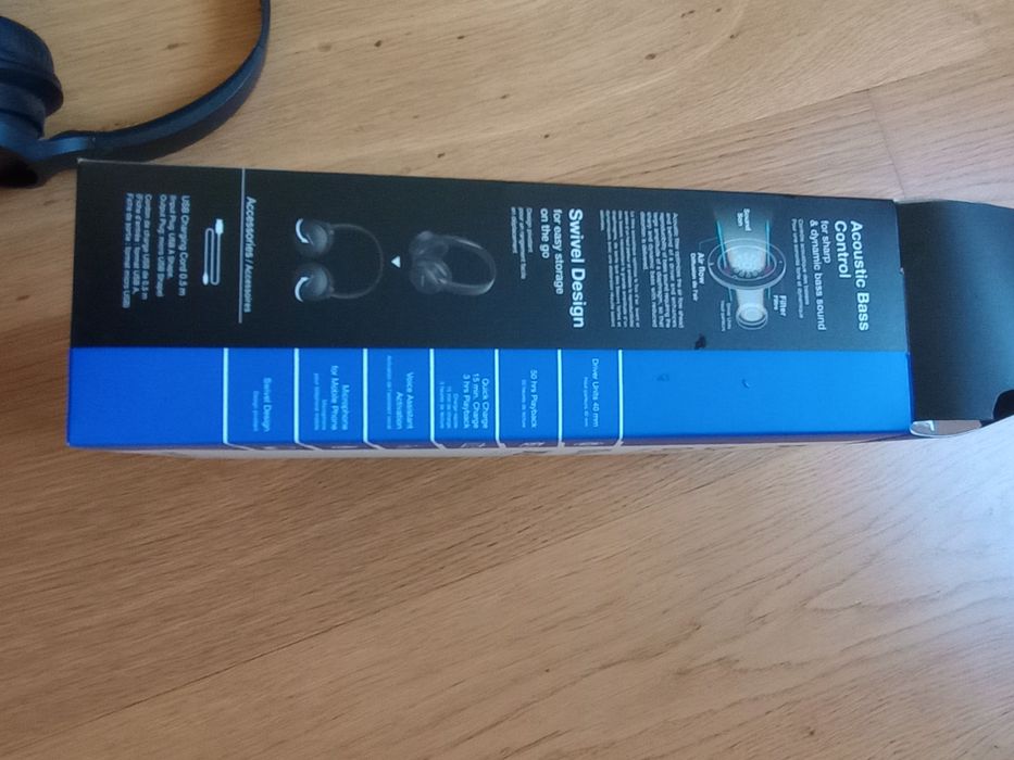 Słuchawki bezprzewodowe na uszne Panasonic