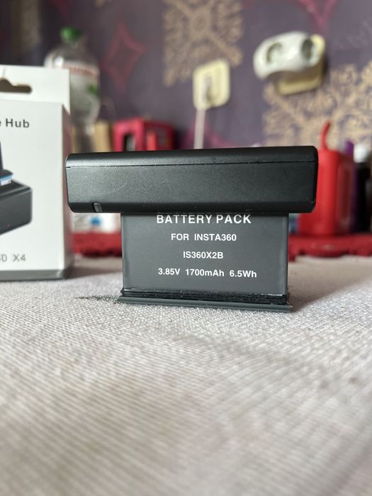 Хаб харядка и аккумуляторы на insta360