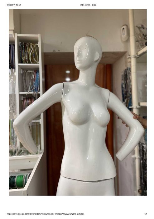 Manequim de Fibra