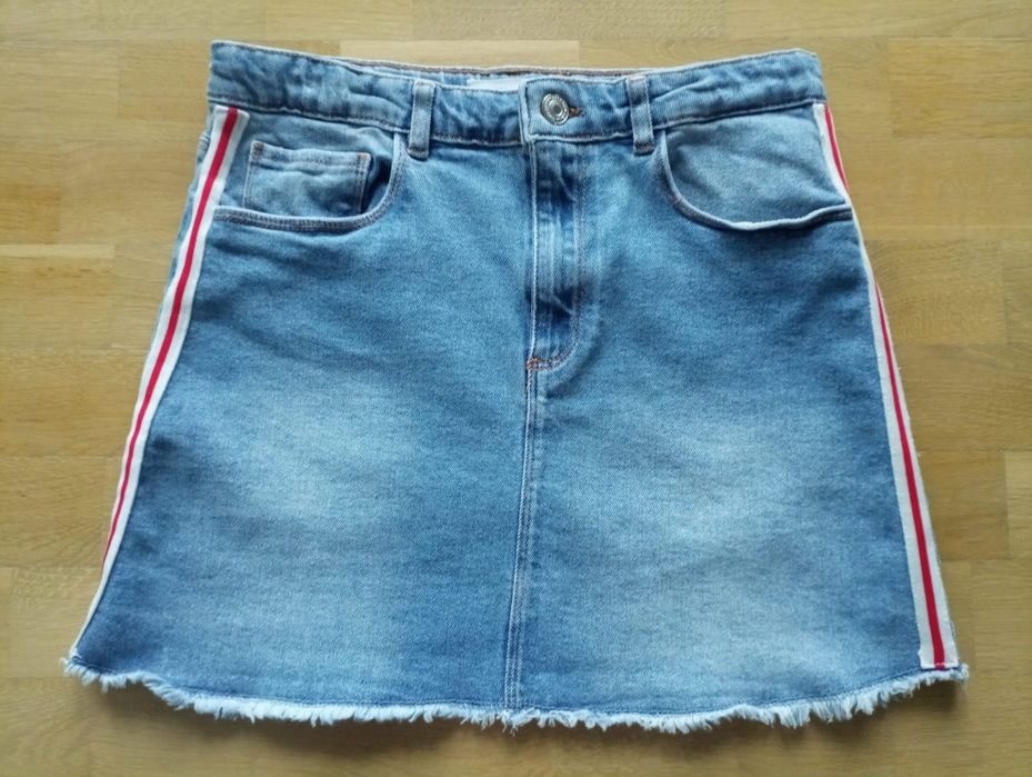 Spódniczka jeansowa dla dziewczynki- Zara kids- rozmiar: 164