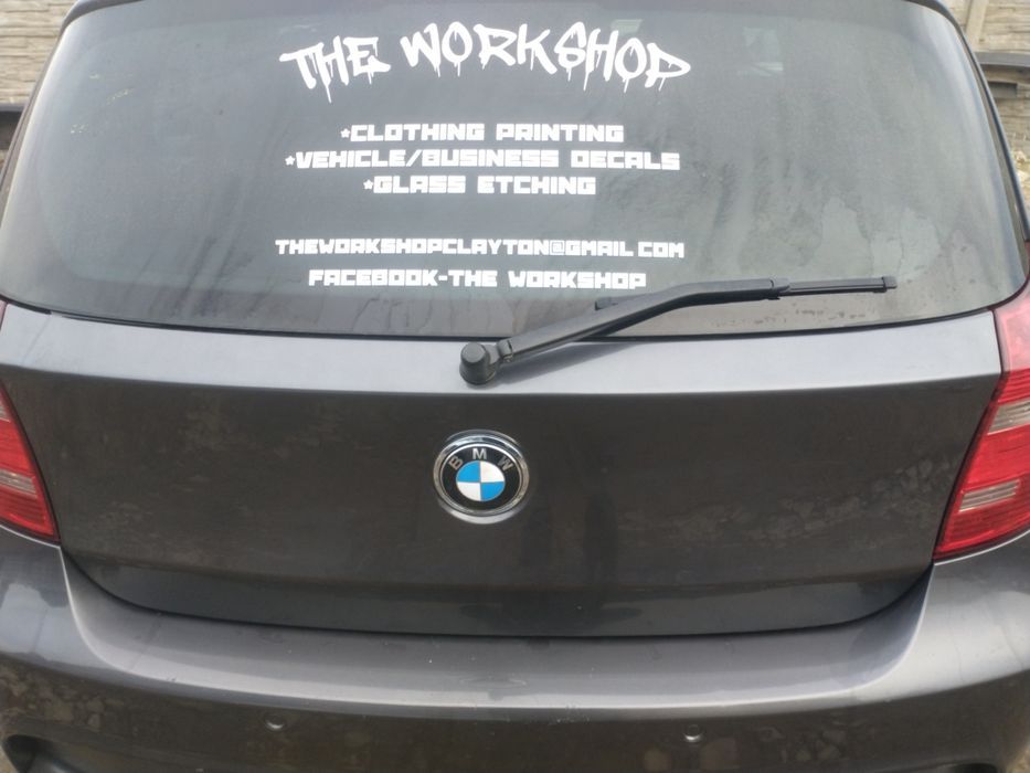Klapa tylna BMW e87 e81 sparkling graffite A22 ładna w kolor