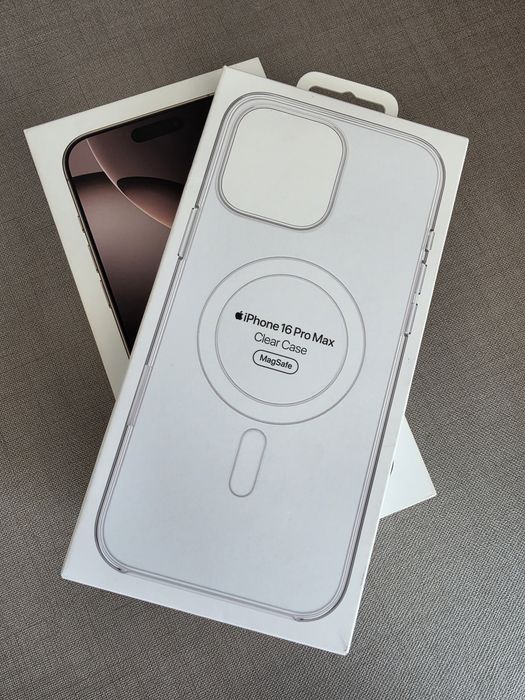 iPhone 16 Pro Max 512GB Desert Titanium, стан нового, Гарантія + Топ-комплект