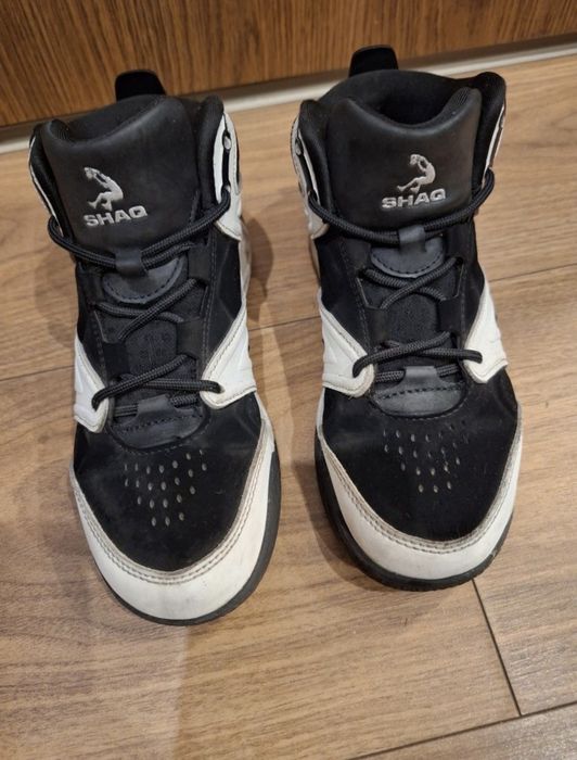 Buty chłopięce, rozmiar 33, czarno-białe, shaq,