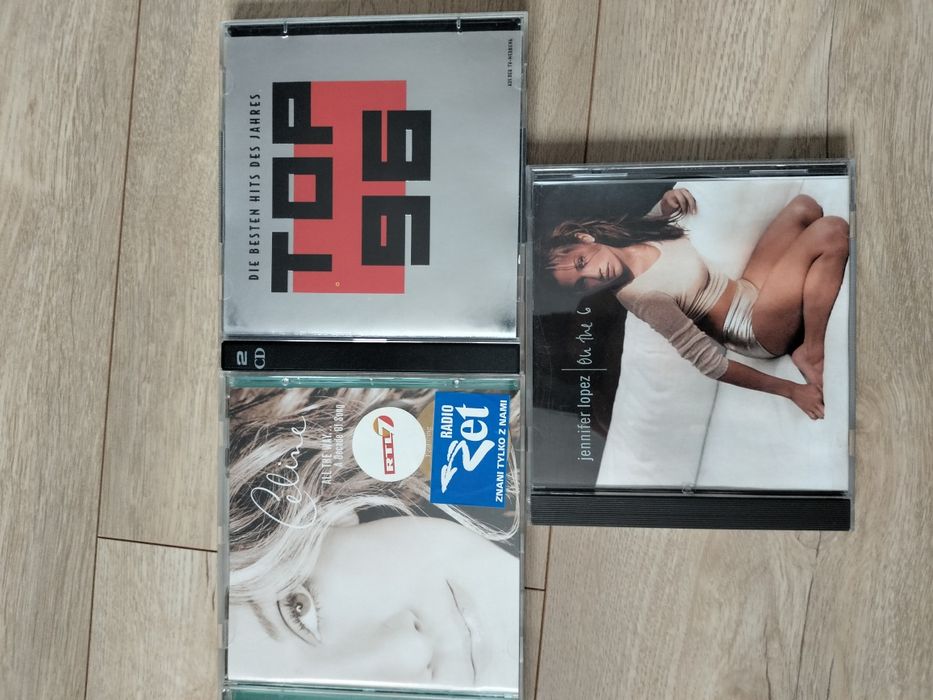 Płyty CD JLO, Celine, top 96