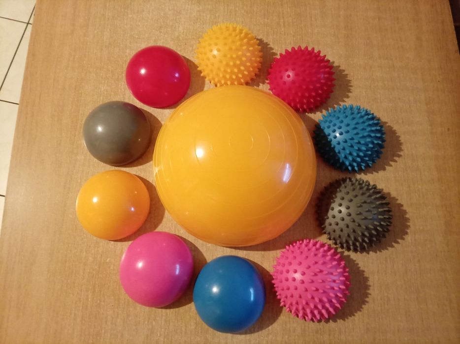 Nowe akcesoria do gimnastyki sensorycznej - aż 11 przedmiotów